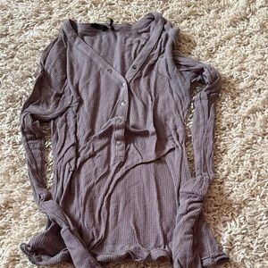 Out from Under long sleeve henley